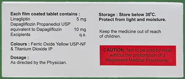 Linamac D 10mg/5mg Tablet thumbnail 5