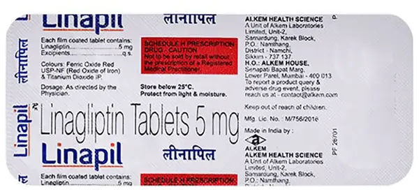 Linapil 5mg Tablet thumbnail 4