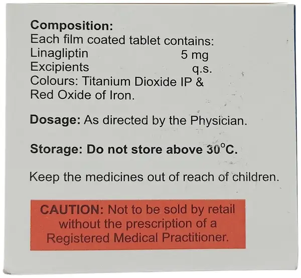 Linatin 5mg Tablet