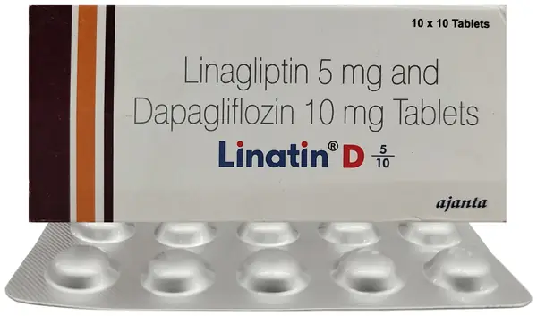 Linatin D 10mg/5mg Tablet thumbnail 2