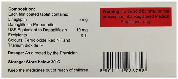 Linatin D 10mg/5mg Tablet thumbnail 4