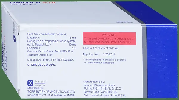 Linaxa D 5/10 Tablet