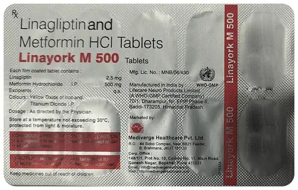 Linayork M 500 Tablet