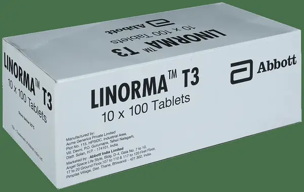 Linorma T3 20mcg Tablet