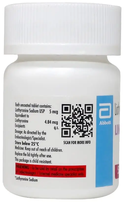 Linorma T3 5mcg Tablet thumbnail 2