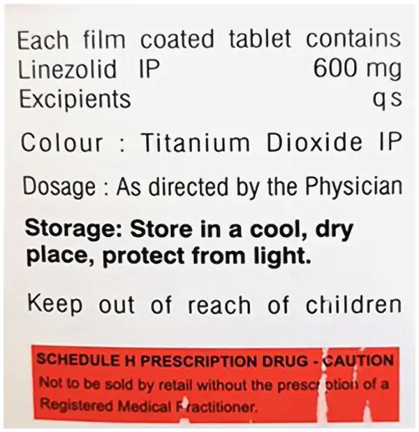 Linowin 600mg Tablet