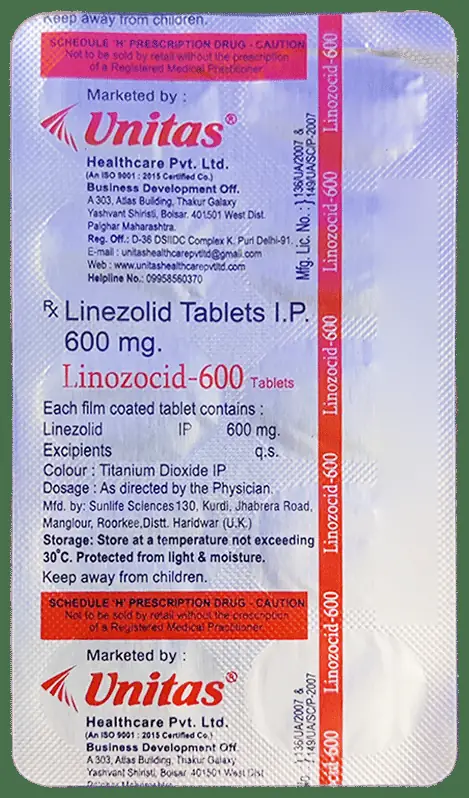 Linozocid 600 Tablet