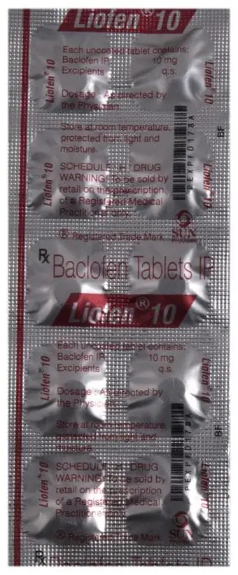 Liofen 10 Tablet thumbnail 5