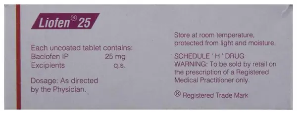 Liofen 25 Tablet