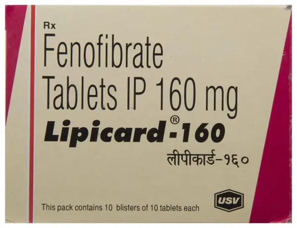 Lipicard 160 Tablet