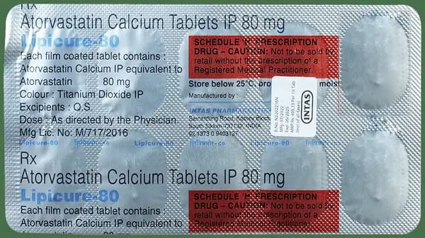 Lipicure 80 Tablet
