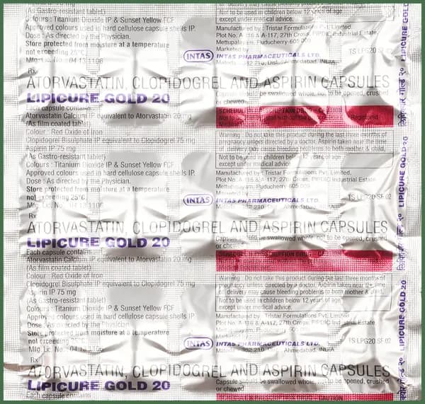 Lipicure Gold 20 Capsule
