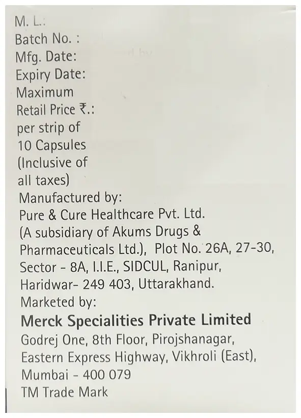 Lipigo A 10mg/75mg Capsule