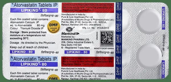 Lipikind 80 Tablet