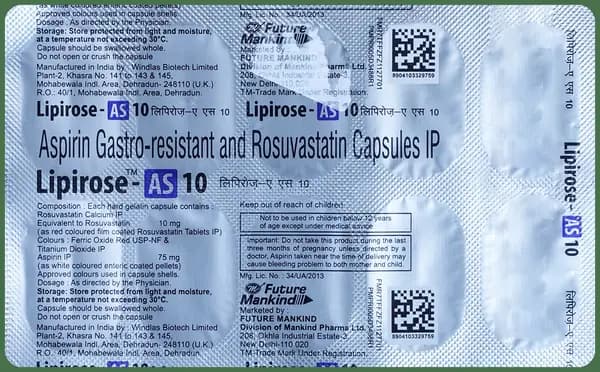 Lipirose-AS 10 Capsule