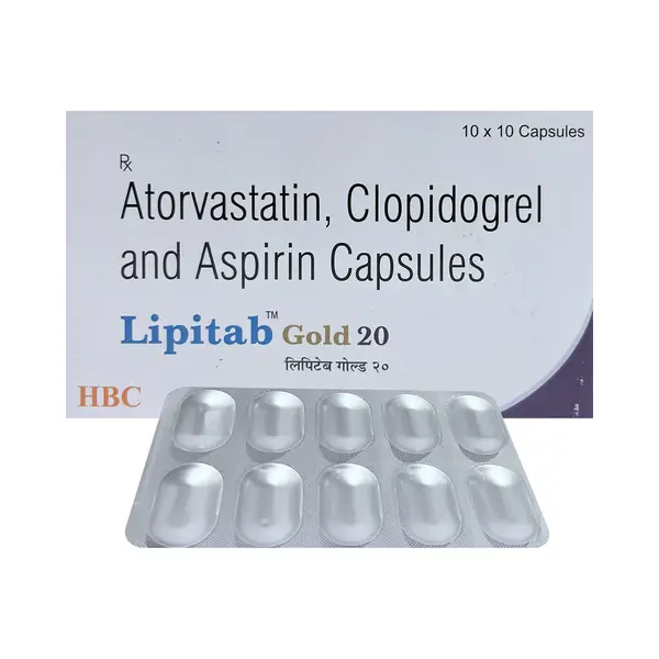 Lipitab Gold 20 Capsule