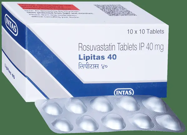 Lipitas 40mg Tablet