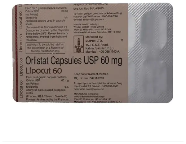 Lipocut 60 Capsule