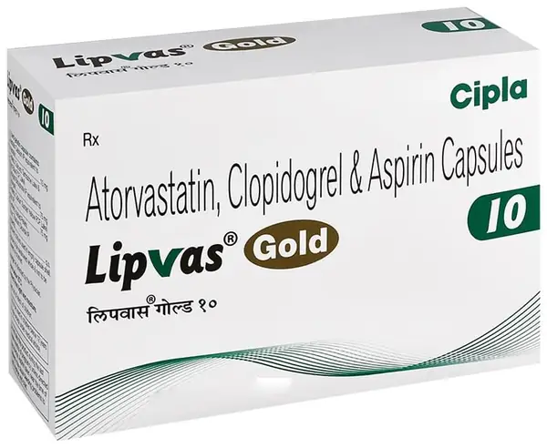 Lipvas Gold 10 Capsule