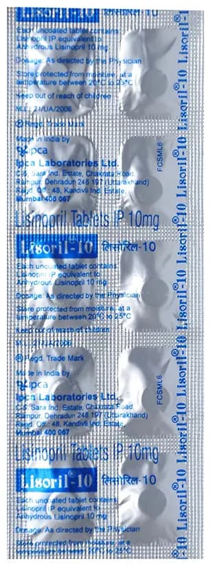 Lisoril 10 Tablet thumbnail 2