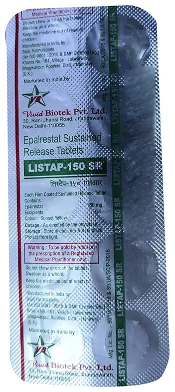Listap 150 SR Tablet