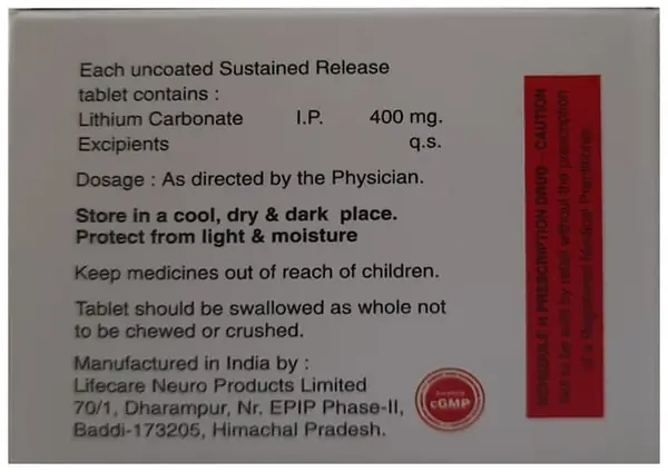 Lithomed SR Tablet
