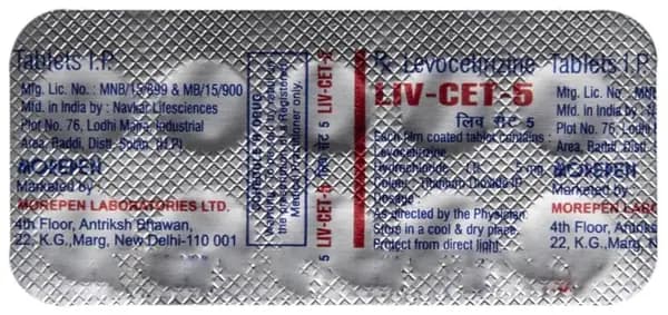 Liv-Cet 5 Tablet