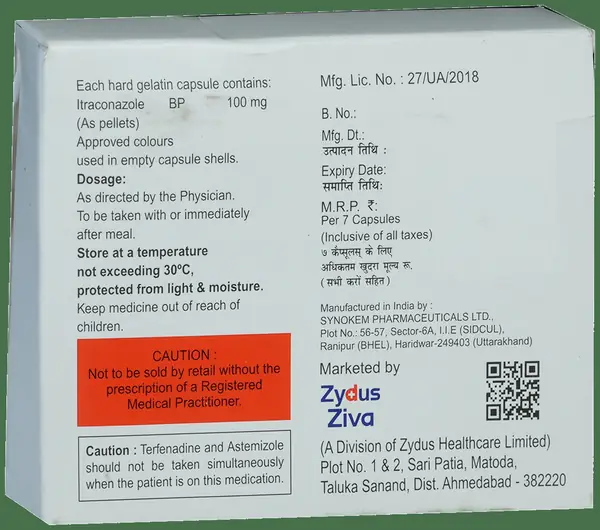 Livafin -O 100 Capsule thumbnail 3