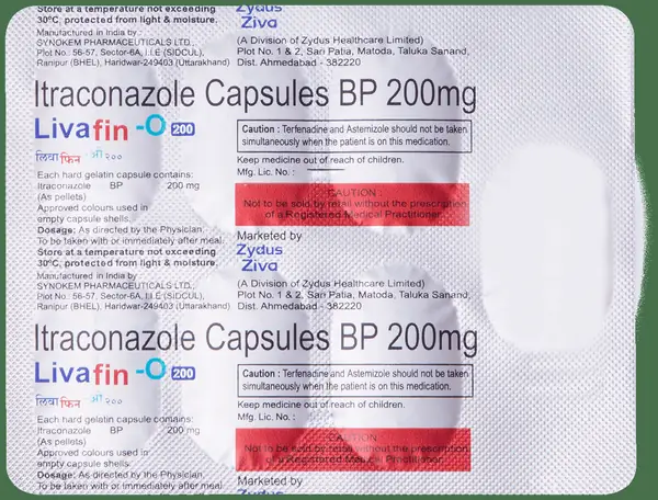 Livafin O 200mg Capsule thumbnail 5