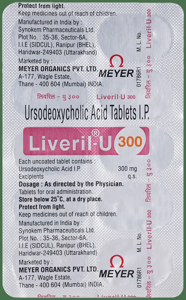 Liveril U 300mg Tablet