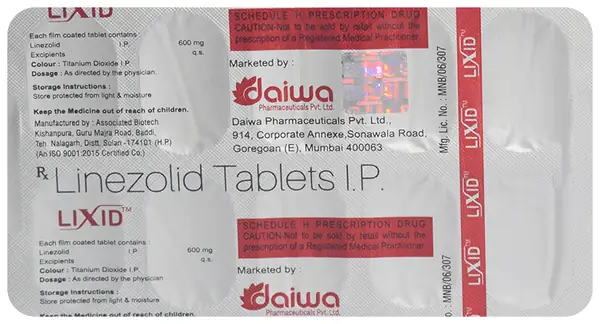 Lixid 600mg Tablet