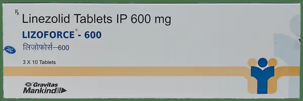 Lizoforce 600mg Tablet thumbnail 2