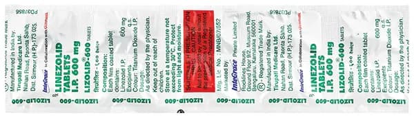 Lizolid 600 Tablet thumbnail 5
