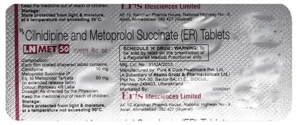 LN Met 50 Tablet ER thumbnail 5