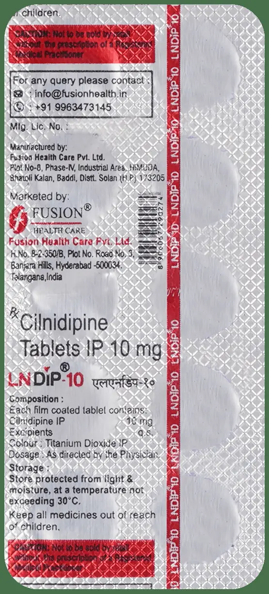 Lndip 10mg Tablet