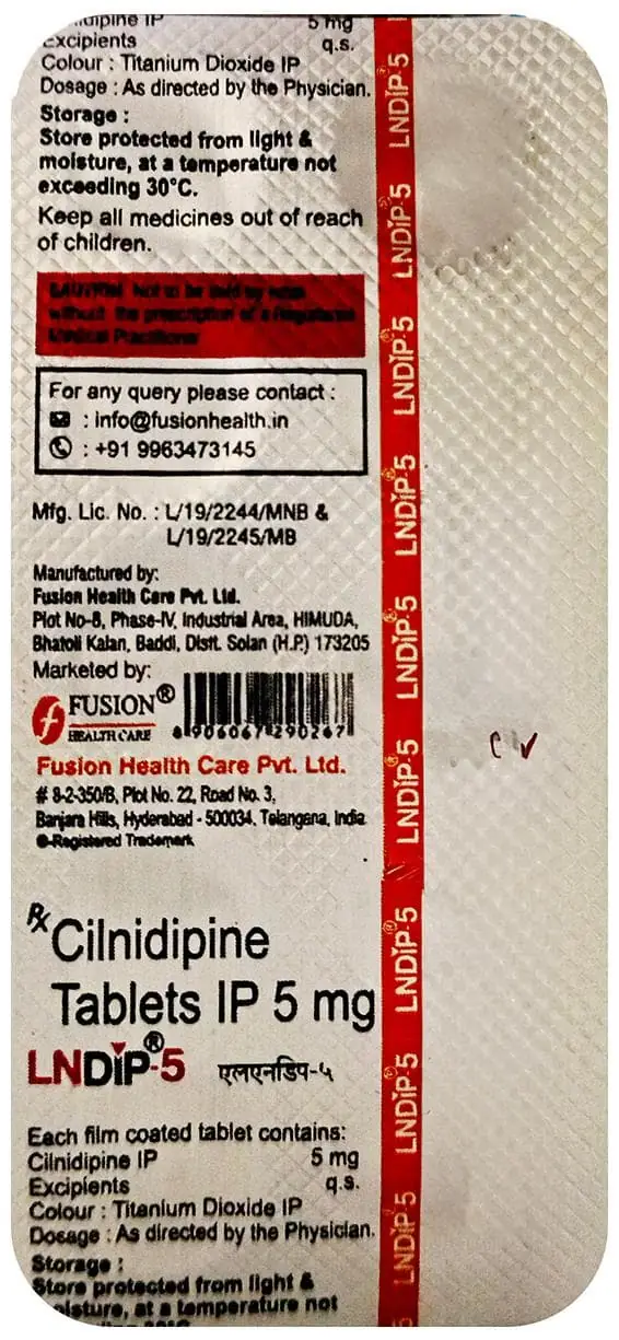 Lndip 5mg Tablet