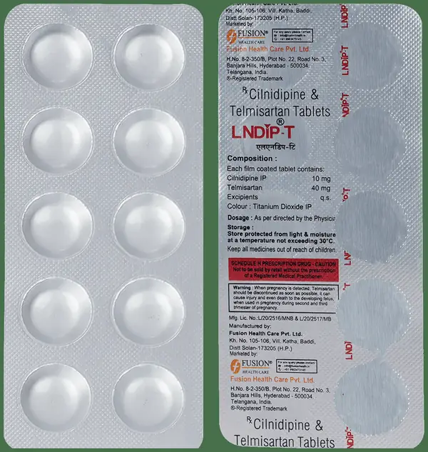 Lndip T 10mg/40mg Tablet
