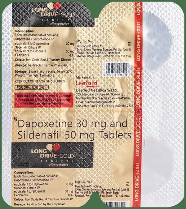 Long Drive-Gold Tablet thumbnail 3