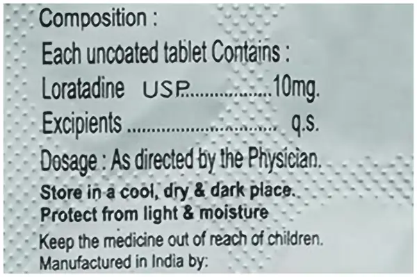 Lor Q 10mg Tablet