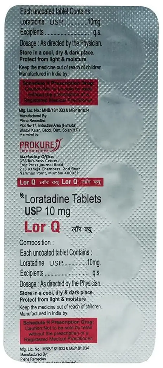 Lor Q 10mg Tablet thumbnail 4