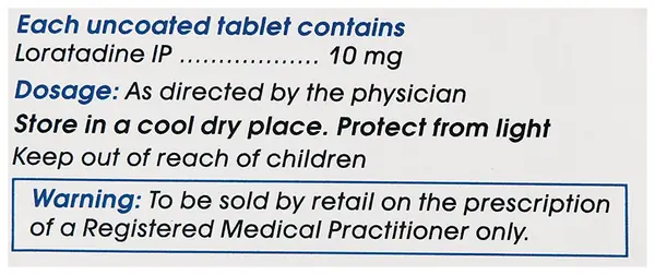 Loratin 10mg Tablet