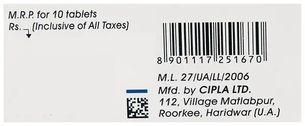 Loratin 10mg Tablet thumbnail 2