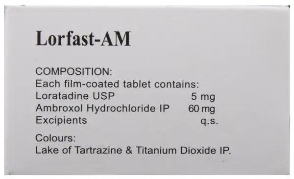 Lorfast-AM Tablet thumbnail 5