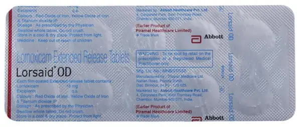 Lorsaid OD Tablet ER thumbnail 4