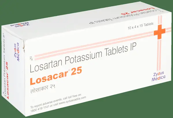 Losacar 25 Tablet thumbnail 2