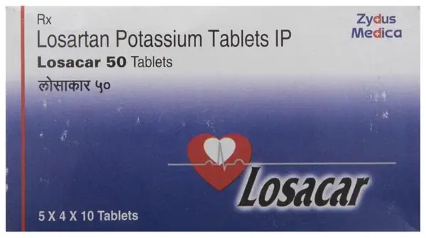 Losacar 50 Tablet thumbnail 2