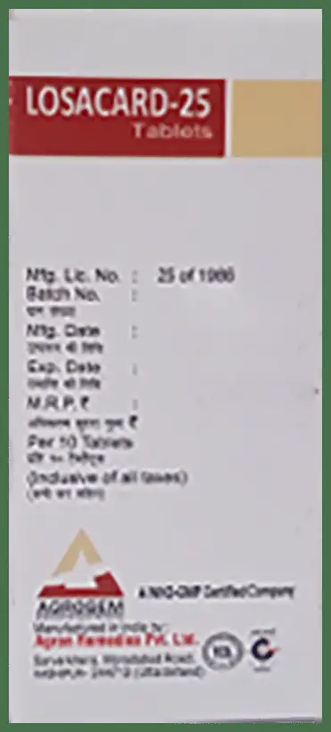 Losacard 25 Tablet