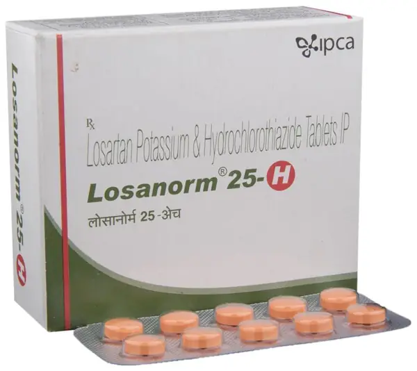 Losanorm 25-H Tablet thumbnail 3