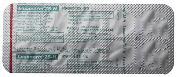 Losanorm 25-H Tablet thumbnail 5