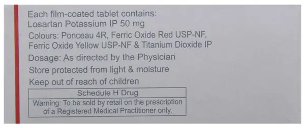 Losanorm 50 Tablet thumbnail 5